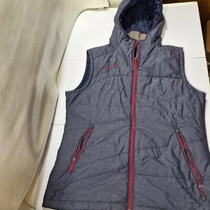 Chaqueta Mammut Para Hombre Grande Azul Rojo Aislada Puffer Con Capucha Senderismo - Imagen 1 de 7