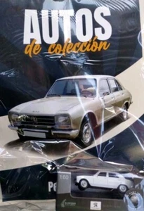 PEUGEOT 504 - AUTOS DE COLECCION # 4 - COLLECTOR CARS - Scale 1:60 - Die-cast - - Picture 1 of 2