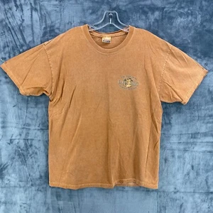 Camisa De Colección The Original Earth Roja Teñida de Suciedad Sedona Arizona Grande Sin Etiqueta de Talla - Imagen 1 de 9