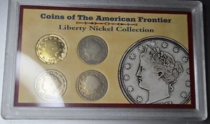 Münzen der American Frontier Liberty Nickel Sammlung, 1899, 1905, 1906, 1907 - Bild 1 von 2