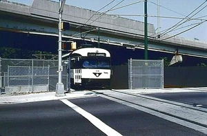 ORIGINAL KODACHROME SLIDE NJT NEWARK CITY SUBWAY PCC #13 ORANGE ST. 8/16/01 - Picture 1 of 1