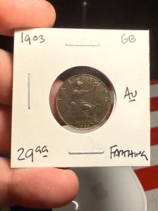 1903 Great Britain Farthing - Picture 1 of 2