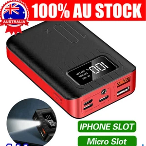 Mini Power Bank 10000mah Portable Powerbank Dual USB Travel Battery Charger Gift - Picture 1 of 12