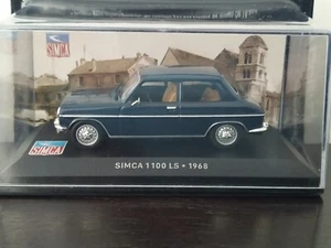 SIMCA 1100 LS METALIC BLUE 1968 ALTAYA IXO 1/43 - Picture 1 of 3