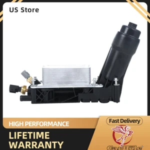 Engine Oil Cooler Filter 5184294AE for 2011 2012 2013 DODGE GRAND CARAVAN 3.6L - Picture 1 of 9