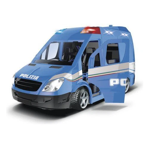 Automodello Unità Mobile POLIZIA 1:20 con luci e suoni Re. El Toys 0338  - Immagine 1 di 1