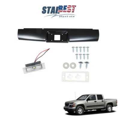 For Chevy Colorado GMC Canyon 2004 2005 2006-2012 Rear Steel Bumper Roll Pan Foto 1 de 4