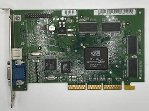Dell NVidia 07D208 P55 G-Force 2 MX AGP 32MB Video Card - Picture 1 of 5