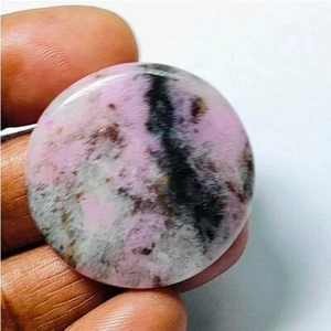 Piedra Tugtupite Natural Rosa Tugtupite Cabujón Piedras Preciosas Joyería 63 Ct. ME-11699 - Imagen 1 de 3