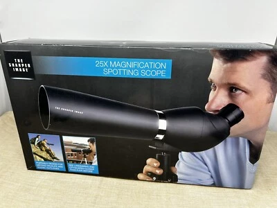 The Sharper Image 25X Magnification Spotting Scope New In Box - Image 1 of 4