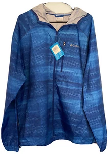 Nuevo con etiquetas Columbia para hombre Flash Forward azul rompevientos XL al por menor $75 ¡¡¡totalmente nuevo!!!¡! - Imagen 1 de 3
