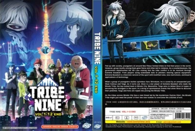 Tribe Nine (VOL.1 - 12 End) ~ All Region ~ Brand New ~ English Version Anime DVD - Image 1 of 4