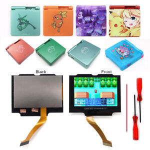 GBA SP IPS V5 Pre-Laminated LCD Screen Backlight Kits For Gameboy Advance SP
