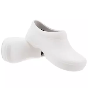 KLOGS SPRINGFIELD WHITE Work Shoe Clog SlipOn Slip Resistant Nurse Kitchen Life - Picture 1 of 8
