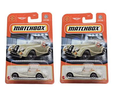 2024 Matchbox Morgan Plus Four #66 Gold - Set of 2 - Image 1 of 3