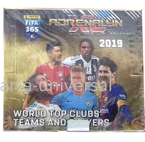 BOX Display (24 booster Packs 144 cards) Adrenalyn XL FIFA 365 2019 PANINI ππ₯ - Picture 1 of 5