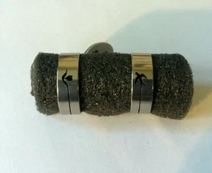 Design Wire Cut Stainless Steel Men women Rings Jewelry Set of 2 Size 8.5 (19mm) - Picture 1 of 4