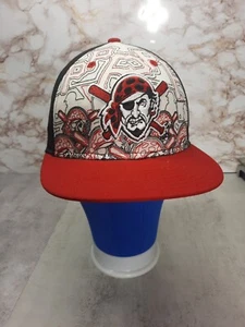 New Era Pittsburgh Pirates Black Hat Size 7 1/4 "Get Paper" - Picture 1 of 16