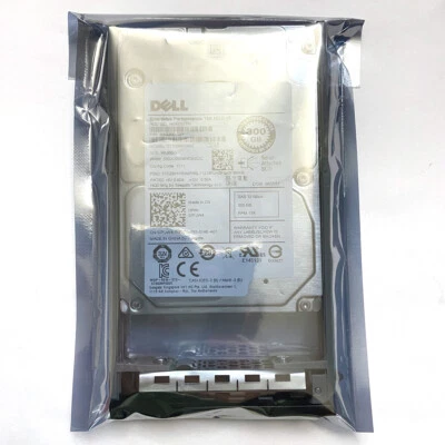 NEW 7FJW4 Dell 300GB 12G SAS 15K 2.5" HDD ST300MP0005 07FJW4 with Tray - Image 1 of 4