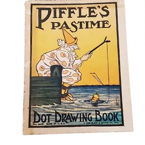 Children's Drawing Book Piffle's Pastime Dot Drawing Book (1930's - 40) Vo1B - Foto 1 di 10