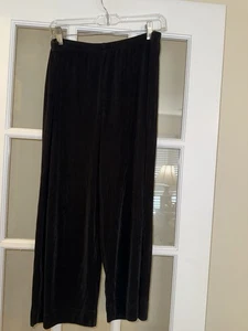 Chico's Travelers Classic No Tummy Pants Black Size Medium Chico's Size 2 - Picture 1 of 3