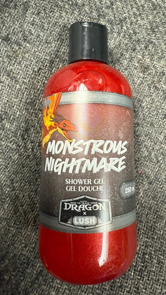 Lush How To Train Your Dragon Monstrous Nightmare Shower Gel 250ml New - Image 1 of 1