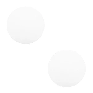 2pcs Acrylic Lampshade Diffuser Panel Round Light Fixture Cover Frosted Light - Picture 1 of 12