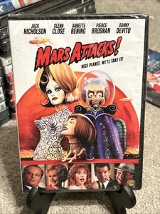 Mars Attacks! DVD Jack Nicholson Brand NEW 👽 BUY 3 DVDs GET 1 FREE - Picture 1 of 8