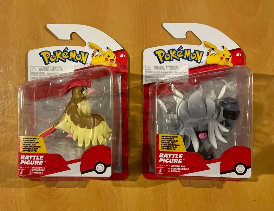 Jazwares Pokemon Battle Feature PANGORO 4" Deluxe Action Figure 2025