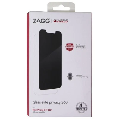 ZAGG (Glass Elite Privacy 360) Protector for Apple iPhone 13 mini - Privacy - Image 1 of 4
