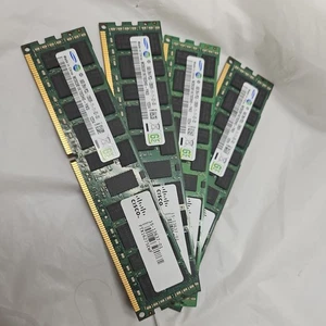 4x 8GB RAM Memory 2Rx4 PC3L 12800R Cisco 15-13637-01 32GB total - Picture 1 of 2