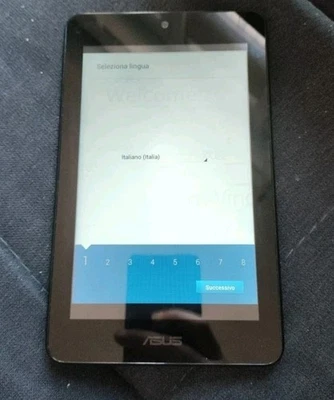 ASUS MEMO PAD HD 7 QUADCORE 16 GB STEREO 5 MP WIFI TABLET ANDROID ME173X  - Immagine 1 di 3