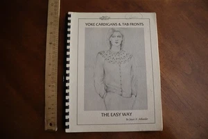 Machine Knitting Yoke Cardigans & Tab Fronts The Easy Way Joyce Schneider 1984 - Bild 1 von 11