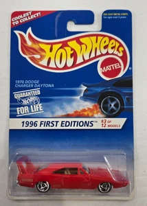 Hot Wheels 1970 Dodge Charger Daytona. Rare,VHTF! '96 First Editions Sr #3 of 12 - Picture 1 of 6
