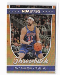 2022-23 Hoops Klay Thompson #10 Hoops Throwback Golden State Warriors - Picture 1 of 2