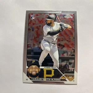 Canaan Smith-Njigba 2023 Topps Chrome #67 RC Pittsburgh Pirates - Picture 1 of 2