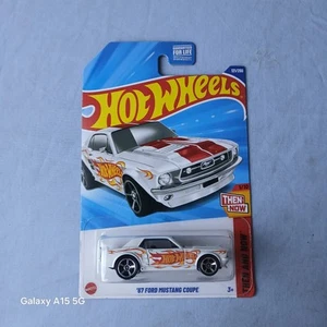 67 Ford Mustang Coupe #121 Then and Now 1/10 2025 Hot Wheels - Picture 1 of 2