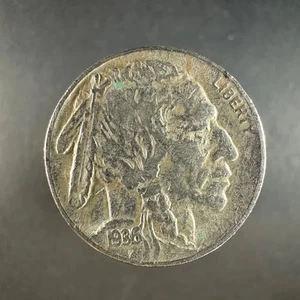 1936-S Buffalo Nickel Lightly Circulated - Picture 1 of 4