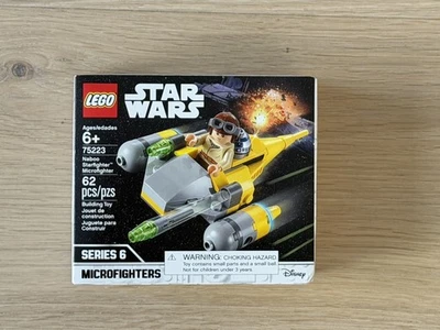 LEGO Star Wars 75223 Naboo Starfighter Microfighters Serie 6 Nuevo Precintado en Caja Foto 1 de 3