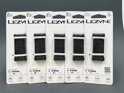 LEZYNE V PRO 7  ** 5 PACK ** Hex Phillips Torx Screwdriver Bike Multi-Tool - Image 1 of 3