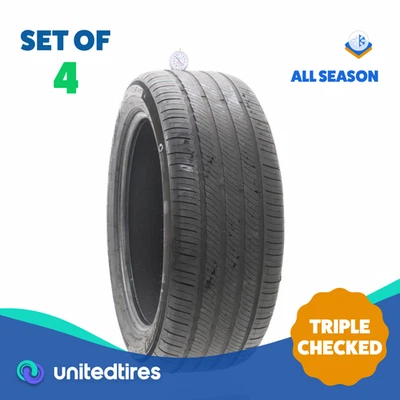 Set of (4) Used 255/50R21 Michelin Primacy Tour A/S 109H - 5-5.5/32 - Image 1 of 4