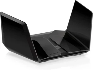 NETGEAR Nighthawk WiFi 6E Router (RAXE500) Bezprzewodowe funkcje bezpieczeństwa, 12-strumieniowy - Zdjęcie 1 z 3