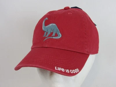 Gorra Life is Good Chill “Tacosaurus” Juvenil L/XL Gorra Ajustable-Roja-Correa-NUEVA CON ETIQUETAS Foto 1 de 4