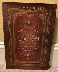 ENCYCLOPEDIA OF THE END VINTAGE OCCULT SUPERNATURAL DEATH DEAD MYSTICAL BOOK - Picture 1 of 9