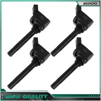 Bobinas de encendido 4 piezas para Volkswagen Golf 1,8 L 2015-2018 Jetta 1,8 L 2014-2018 Foto 1 de 4