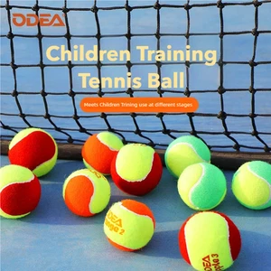 ODEA Stage 1 2 3 Kid Tennis Balls Low Compression Red Orange Green Training Ball - Imagen 1 de 22