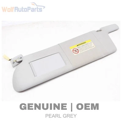 1992-1995 1999-2004 VW EUROVAN - Front LEFT SUN Visor / Mirror 705857551G - Image 1 of 4