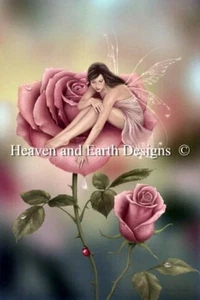 Rose by Heaven and Earth Designs cross stitch pattern - Picture 1 of 1
