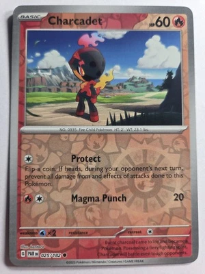 Charcadet - 025/182 PAR SV04: Paradox Rift Common Reverse Holo NM Pokemon TCG - Image 1 of 2