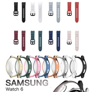 Case With Watch Band Strap For Samsung Galaxy Watch 6 40/44mm Classic 43/47mm - Picture 1 of 25
